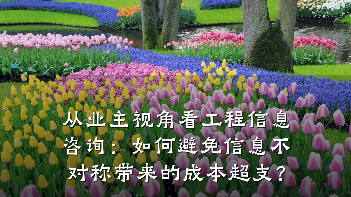 从业主视角看工程信息咨询：如何避免信息不对称带来的成本超支？