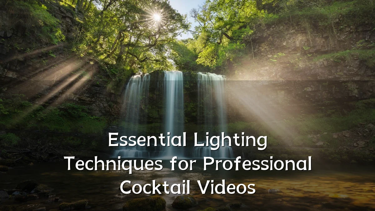 Essential Lighting Techniques for Professional Cocktail Videos