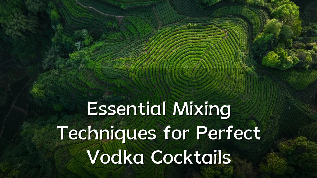 Essential Mixing Techniques for Perfect Vodka Cocktails