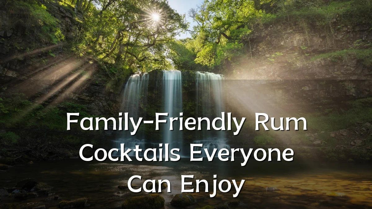 Family-Friendly Rum Cocktails Everyone Can Enjoy