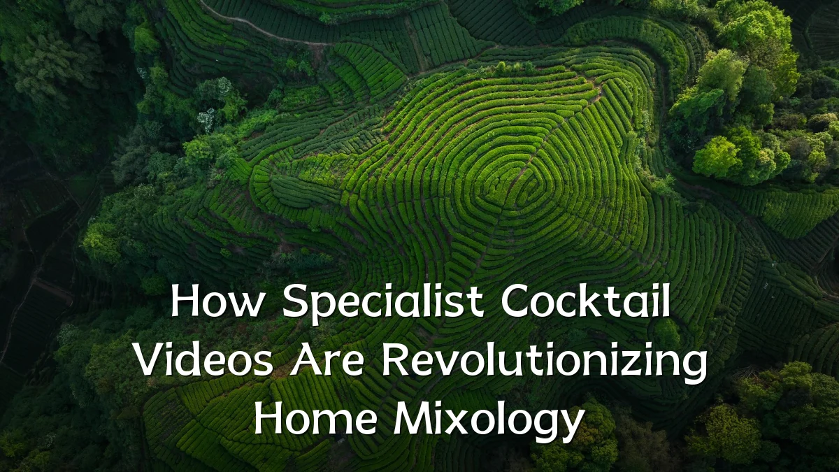 How Specialist Cocktail Videos Are Revolutionizing Home Mixology