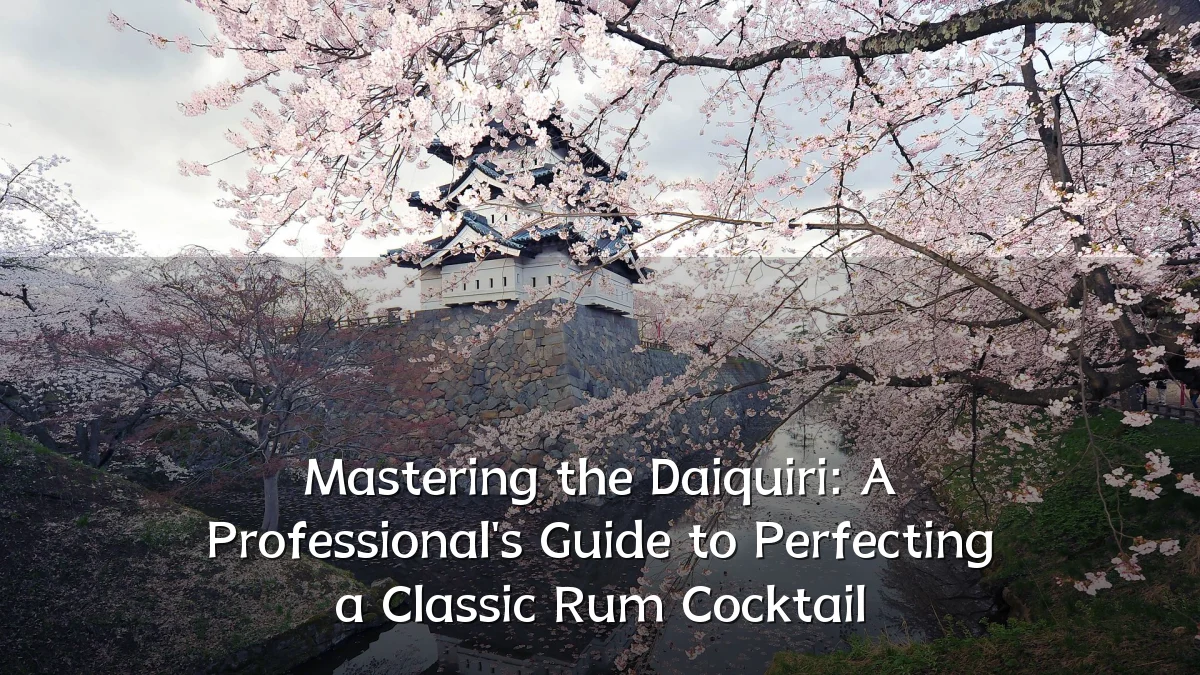 Mastering the Daiquiri: A Professional's Guide to Perfecting a Classic Rum Cocktail