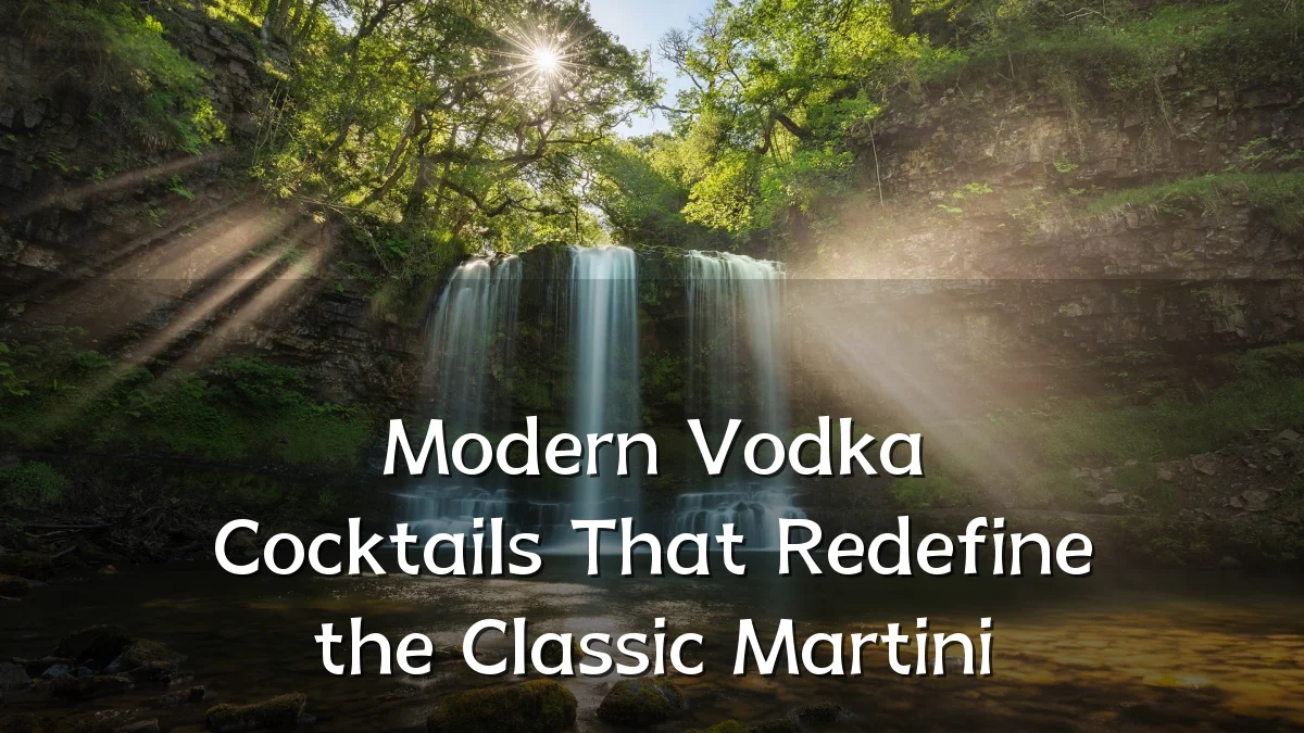 Modern Vodka Cocktails That Redefine the Classic Martini