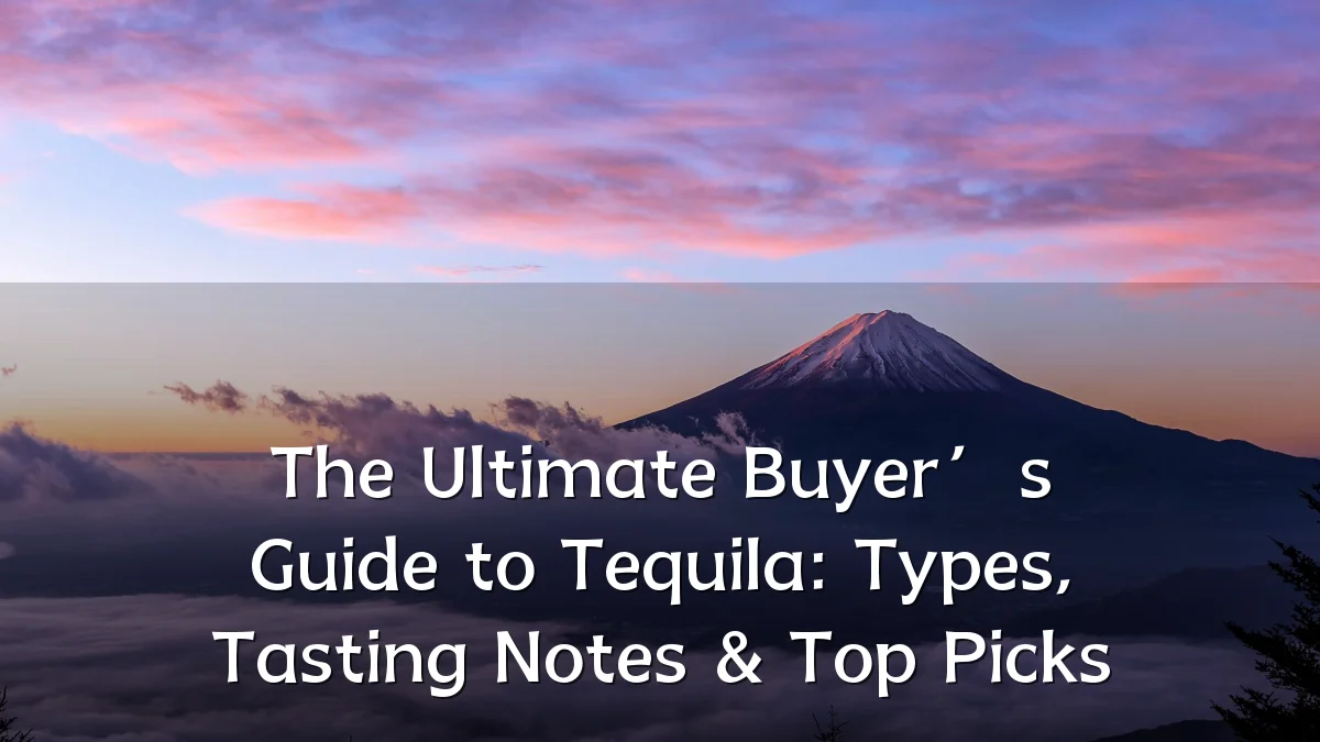 The Ultimate Buyer’s Guide to Tequila: Types, Tasting Notes & Top Picks