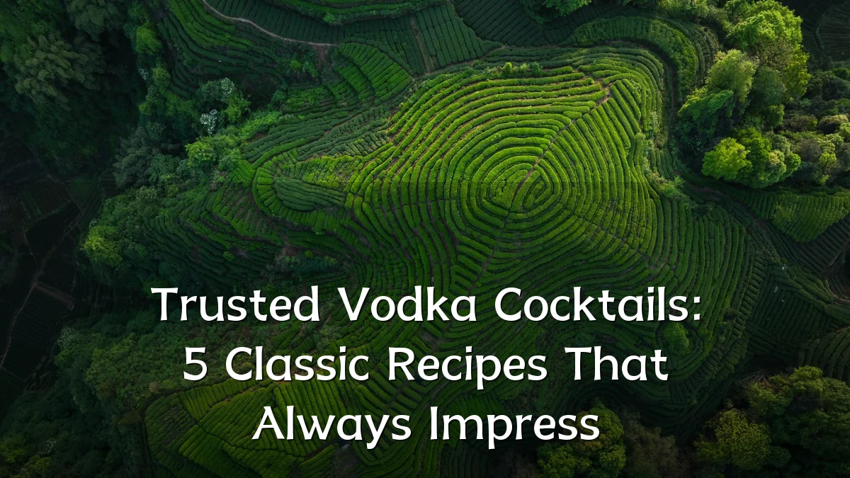 Trusted Vodka Cocktails: 5 Classic Recipes That Always Impress